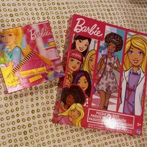 *NEW* Barbie puzzle set (4 different puzzles)